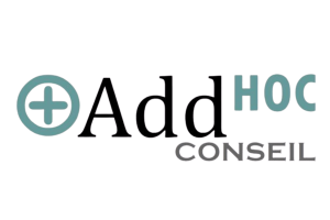 Logo AddHoc conseil, partenaire du cabinet METTHOD